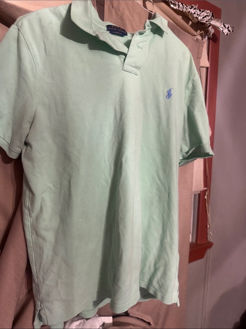Polo by Ralph Lauren Light Mint Green Short Sleeve Polo